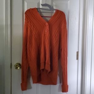 Orange sweater hoodie